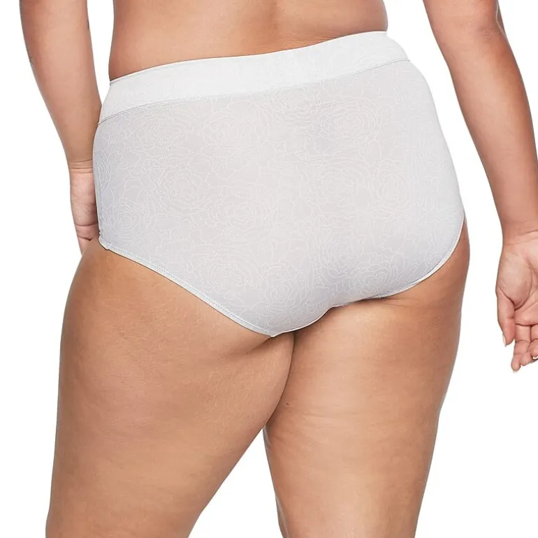Warners® No Pinching No Problems® DigFree Comfort Waist Microfiber Brief 5738