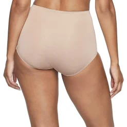 Warners® No Pinching No Problems® Dig-Free Comfort Waist with Lace Microfiber Brief RS7401P