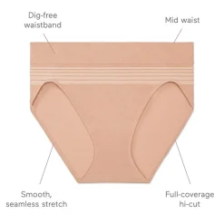 Warners® No Pinching, No Problems® Dig-Free Comfort Waist Smooth and Seamless Hi-Cut RT5501P