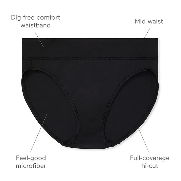 Warners® No Pinching, No Problems® Tailored Hi-Cut Panty- 5138
