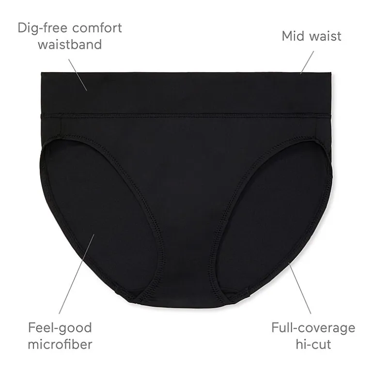 Warners® No Pinching, No Problems® Tailored Hi-Cut Panty- 5138