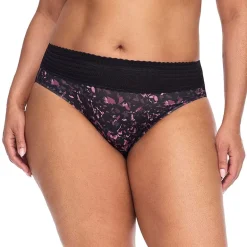 Warners® No Pinching No Problems® DigFree Comfort Waist with Lace Microfiber Hi-Cut 5109J