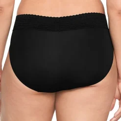 Warners® No Pinching No Problems® DigFree Comfort Waist with Lace Microfiber Hi-Cut 5109J