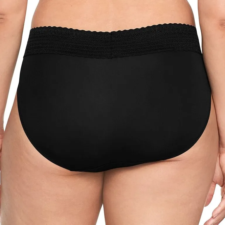 Warners® No Pinching No Problems® DigFree Comfort Waist with Lace Microfiber Hi-Cut 5109J