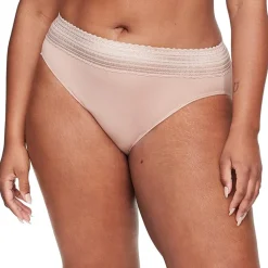 Warners® No Pinching No Problems® DigFree Comfort Waist with Lace Microfiber Hi-Cut 5109J