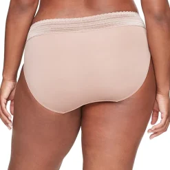 Warners® No Pinching No Problems® DigFree Comfort Waist with Lace Microfiber Hi-Cut 5109J
