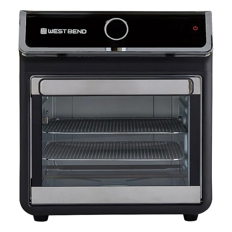 West Bend 15 Qt. Air Fryer Oven with 16 Presets, in Black