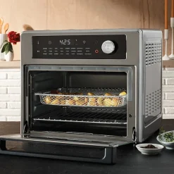 West Bend XL Air Fryer Oven with 24 Presets​, 26 Quart, in Stainless Steel