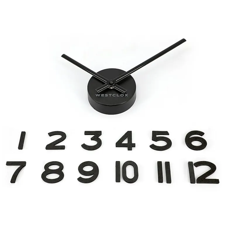 Westclox 20" Floating Numbers Wall Clock