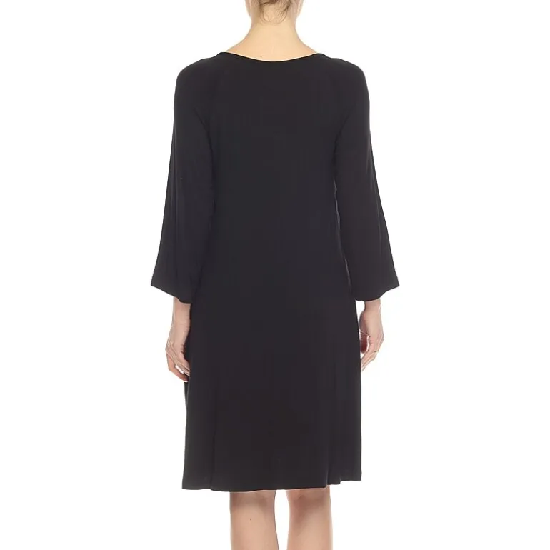 White Mark Womens Maternity 3/4 Sleeve Swing Dresses