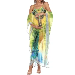 White Mark Womens Maternity Scoop Neck Sleeveless Maxi Dress