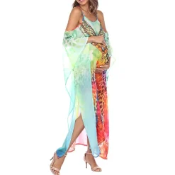 White Mark Womens Maternity Scoop Neck Sleeveless Maxi Dress