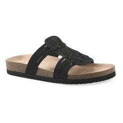 White Mountain Halicore Womens T-Strap Footbed Sandals