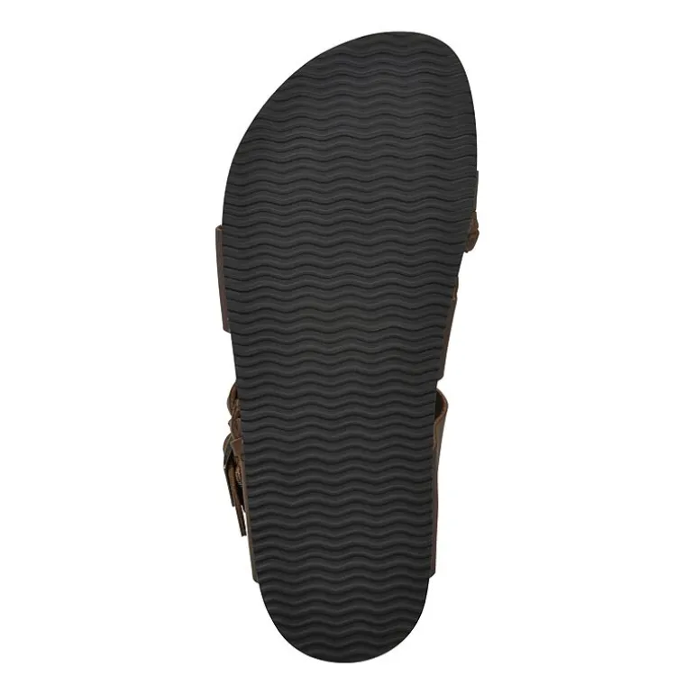 White Mountain Hazy Womens Criss Cross Strap Footbed Sandals