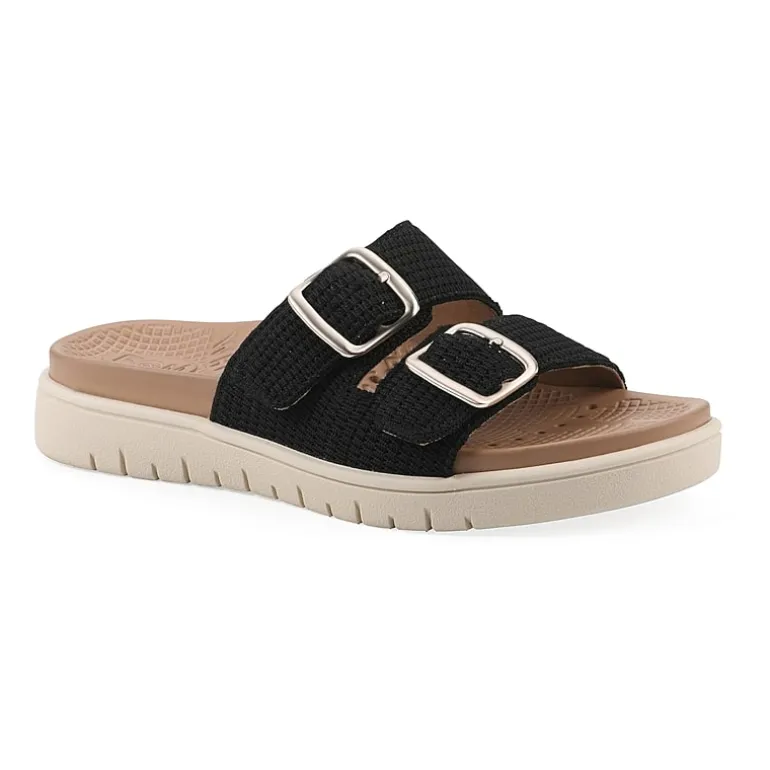 White Mountain Womens Nanny Slide Sandals