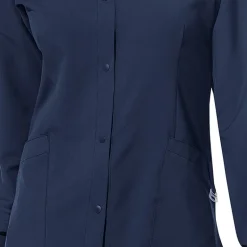 Wink® W123 Crew Neck Warm Up Womens Plus Moisture Wicking Wrinkle Resistant Quick Dry Scrub Jackets