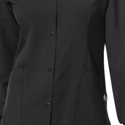 Wink® W123 Crew Neck Warm Up Womens Plus Moisture Wicking Wrinkle Resistant Quick Dry Scrub Jackets