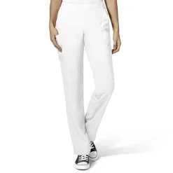 Wink® W123 Flat Front Cargo Pocket Womens Petite Moisture Wicking Wrinkle Resistant Quick Dry Scrub Pant