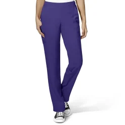 Wink® W123 Flat Front Cargo Pocket Womens Petite Moisture Wicking Wrinkle Resistant Quick Dry Scrub Pant