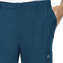 Wink® W123 Flat Front Cargo Pocket Mens Big and Tall Moisture Wicking Wrinkle Resistant Quick Dry Scrub Pant