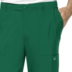 Wink® W123 Flat Front Cargo Pocket Mens Big and Tall Moisture Wicking Wrinkle Resistant Quick Dry Scrub Pant