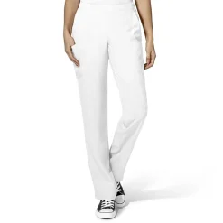 Wink® W123 Flat Front Cargo Womens Petite Moisture Wicking Wrinkle Resistant Quick Dry Scrub Pant