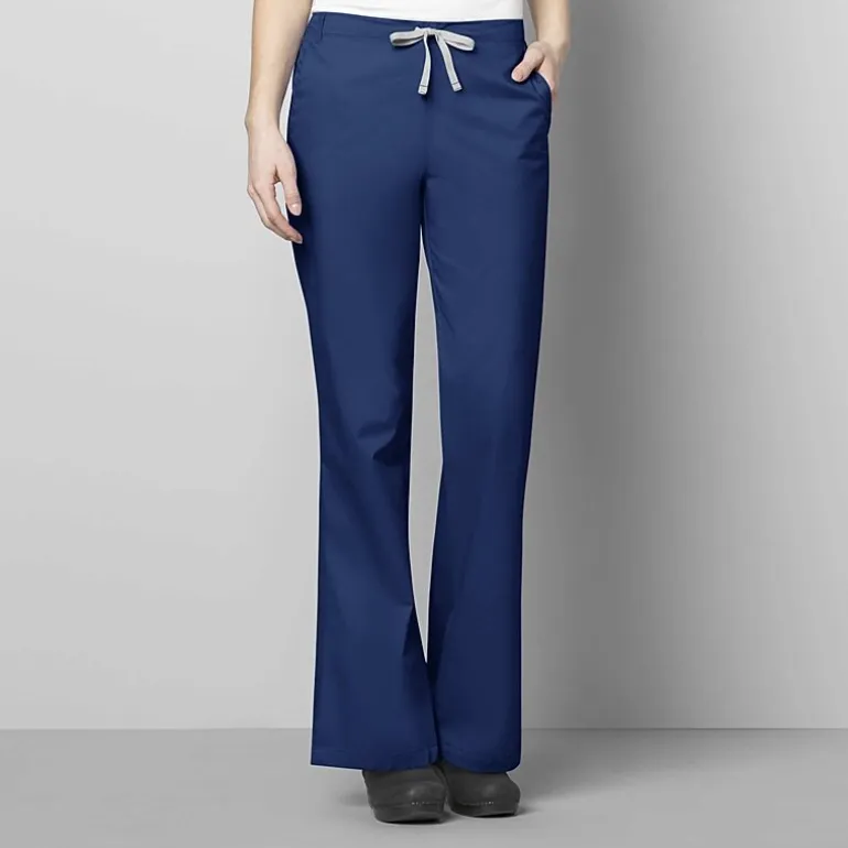 Wink® Wonderwork 502 Flare Womens Petite Tag Free Scrub Pant
