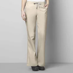 Wink® Wonderwork 502 Flare Womens Petite Tag Free Scrub Pant