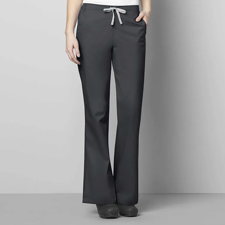 Wink® Wonderwork 502 Flare Womens Petite Tag Free Scrub Pant