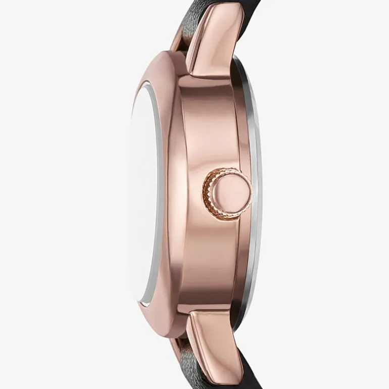 Womens Black Strap Watch Fmdjo322