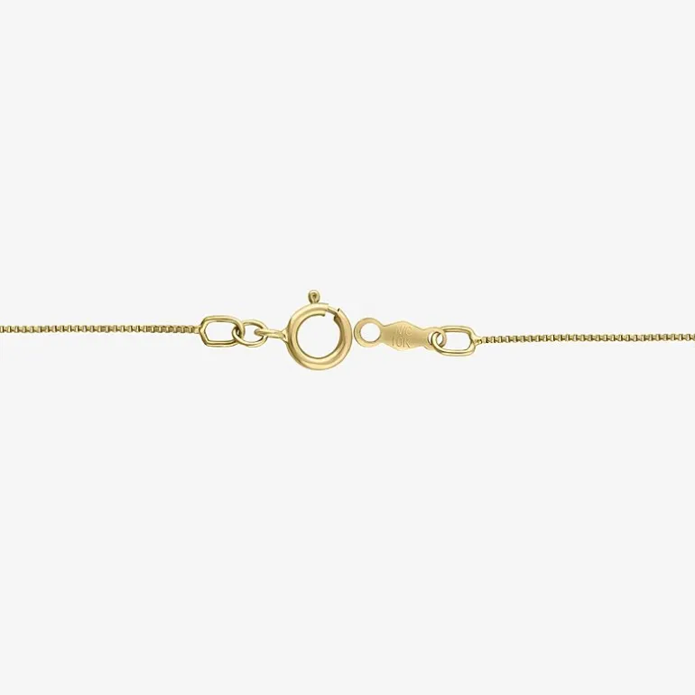 Womens 1/2 CT. T.W. Natural White Diamond 14K White or Yellow Gold Round Pendant Necklace