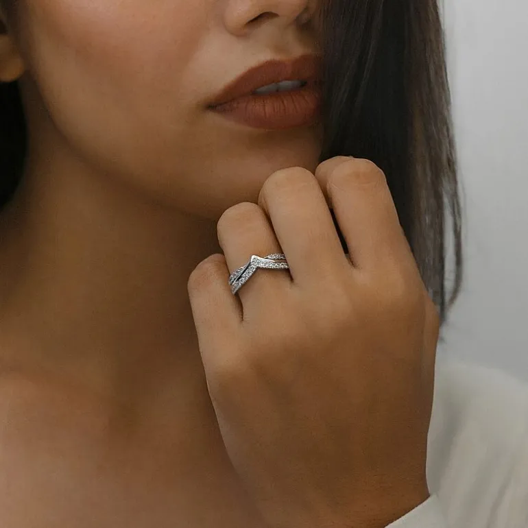 Womens 1 CT. T.W. Natural White Diamond 10K Gold Anniversary Band