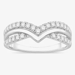 Womens 1 CT. T.W. Natural White Diamond 10K Gold Anniversary Band