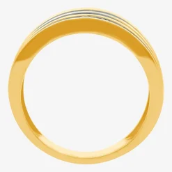 Womens 1 CT. T.W. Natural White Diamond 10K Gold Anniversary Band