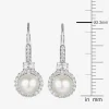 Womens Dyed White Cultured Freshwater Pearl Sterling Silver 2-pc. Jewelry Set