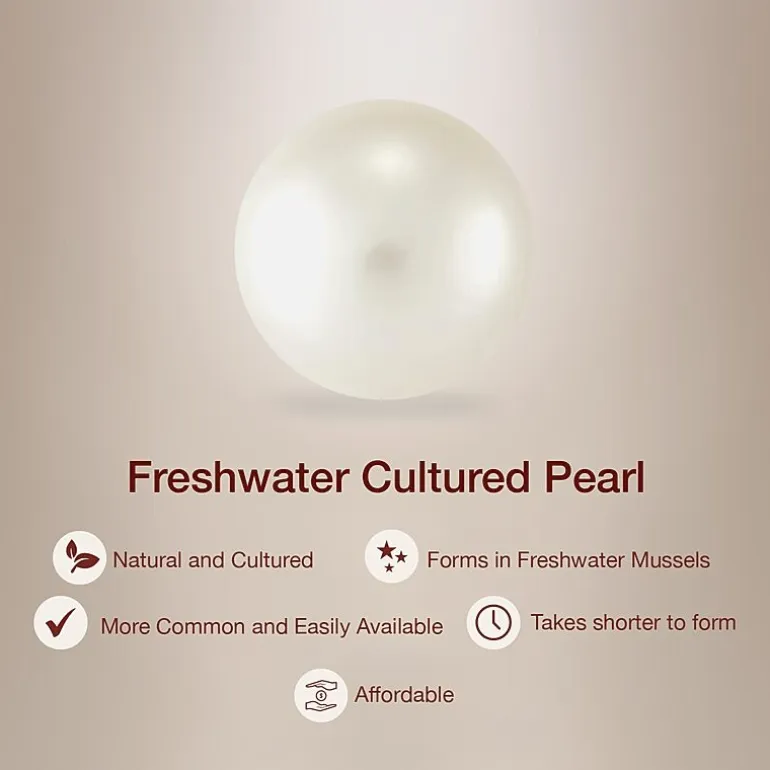 Womens Dyed White Cultured Freshwater Pearl Sterling Silver 2-pc. Jewelry Set