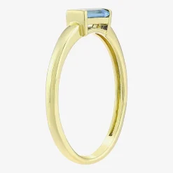 Womens Gemstone 14K Vermeil Ring