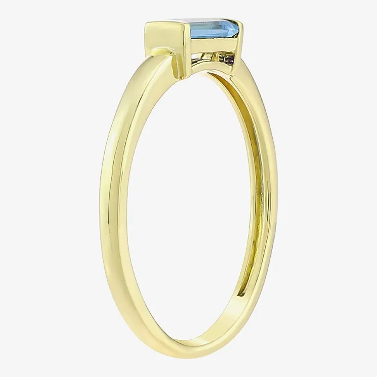 Womens Gemstone 14K Vermeil Ring