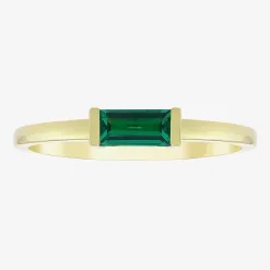 Womens Gemstone 14K Vermeil Ring