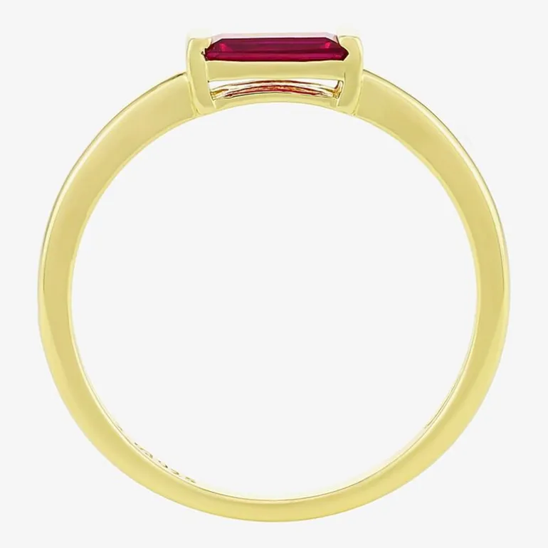 Womens Gemstone 14K Vermeil Ring