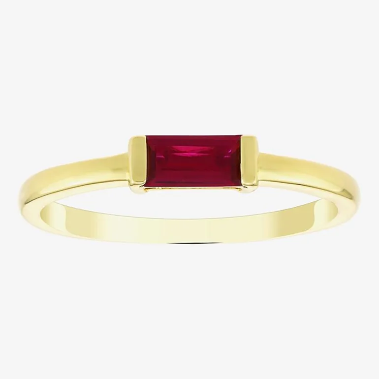 Womens Gemstone 14K Vermeil Ring