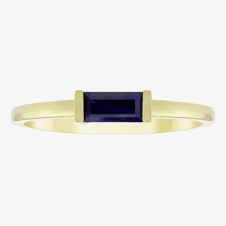 Womens Gemstone 14K Vermeil Ring