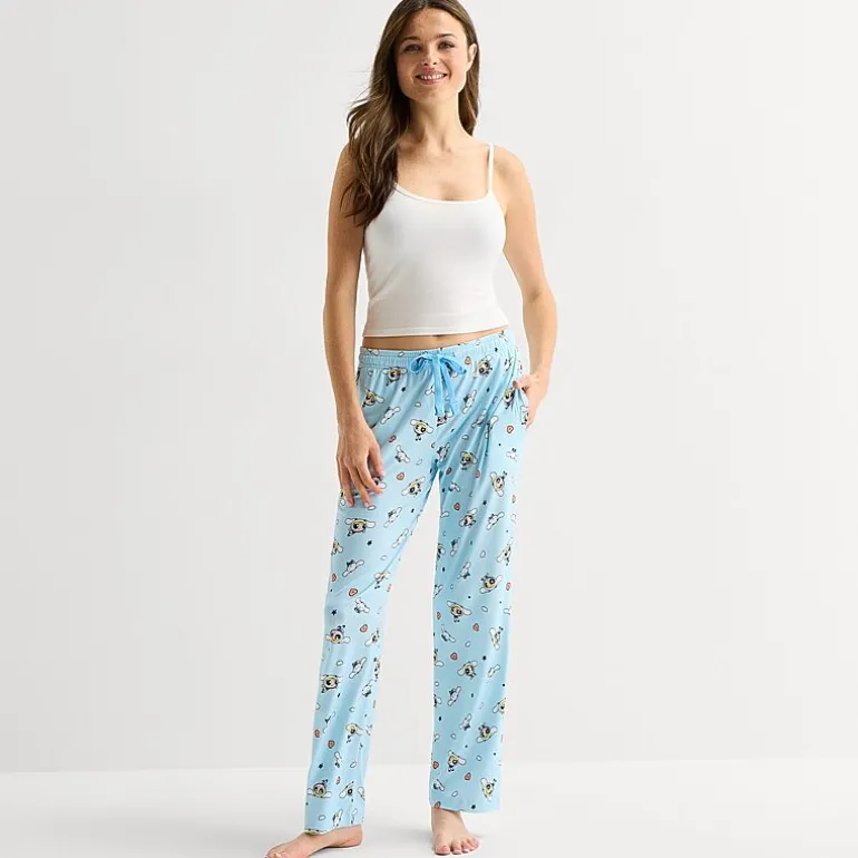 Womens Hello Kitty Powerpuff Girls Pajama Pants