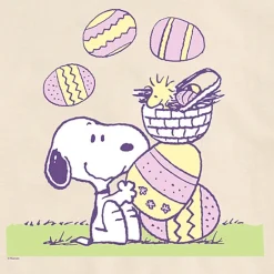 Womens Juniors Crew Neck Short Sleeve Regular Fit Peanuts Snoopy Graphic T-Shirt