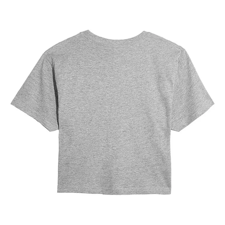 Womens Juniors Crew Neck Short Sleeve Boxy Fit Peanuts Snoopy Graphic T-Shirt