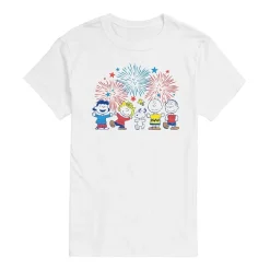 Womens Juniors Crew Neck Short Sleeve Regular Fit Peanuts Snoopy Graphic T-Shirt