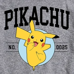 Womens Juniors Crew Neck Short Sleeve Regular Fit Pokemon Graphic T-Shirt
