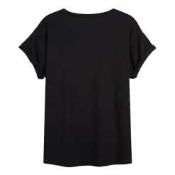 Womens Juniors Crew Neck Short Sleeve Regular Fit Snoopy Graphic T-Shirt