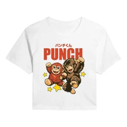 Womens Juniors Crew Neck Short Sleeve Classic Fit Graphic T-Shirt