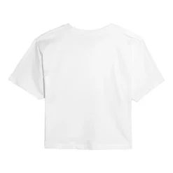 Womens Juniors Crew Neck Short Sleeve Classic Fit Graphic T-Shirt